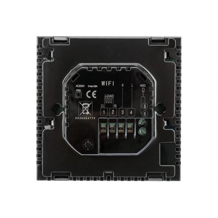 Терморегулятор сенсорный REXANT R150 Wi-Fi черный