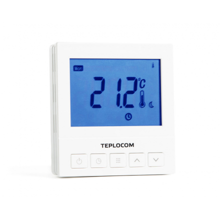 Комнатный термостат TEPLOCOM TS-PROG-220/3A