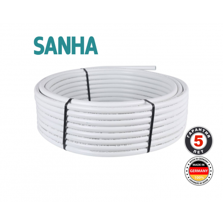 Труба металлопластиковая SANHA MultiFit-Flex PERT/Al/PEHD 16x2,0