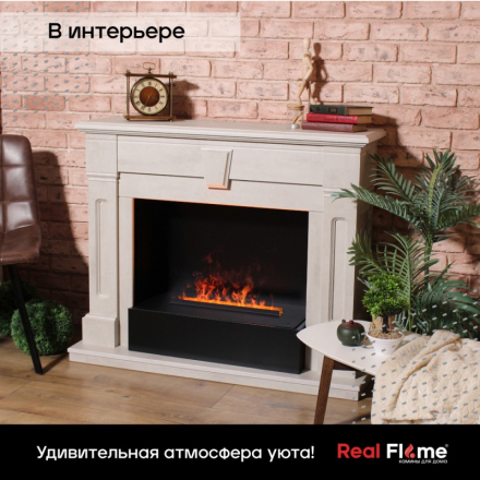 Электрокамин RealFlame 3D Cassette 630 Black Panel