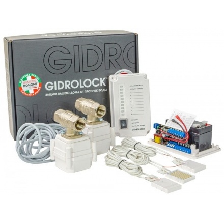 Комплект Gidrolock Premium Bonomi 1" (2 электропривода)