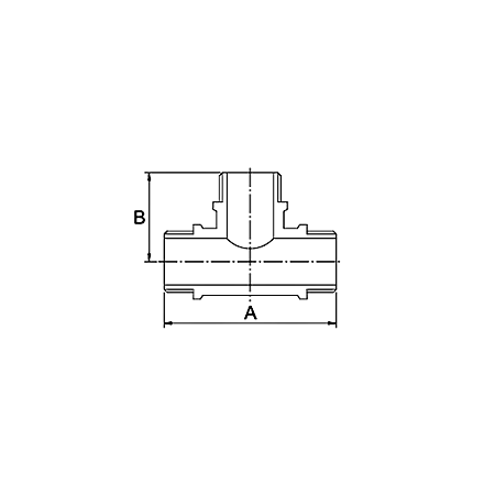 Тройник в/н/в Profactor 1/2 PF TF 172