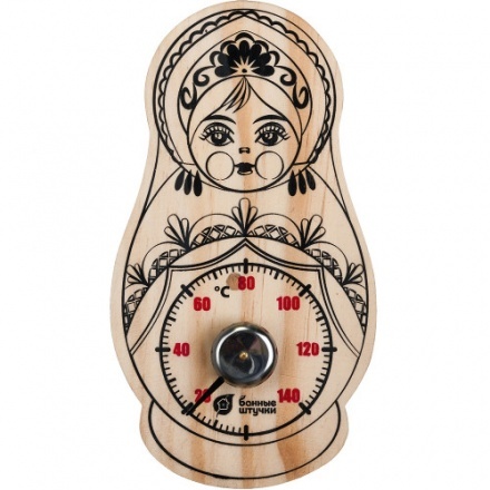 Термометр Матрёшка для бани и сауны 18046