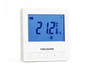 Комнатный термостат TEPLOCOM TS-PROG-220/3A